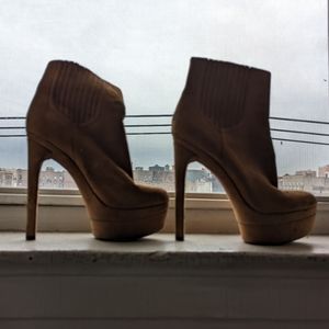 Rachel Zoe Suede Audrey Platform Bootie 6